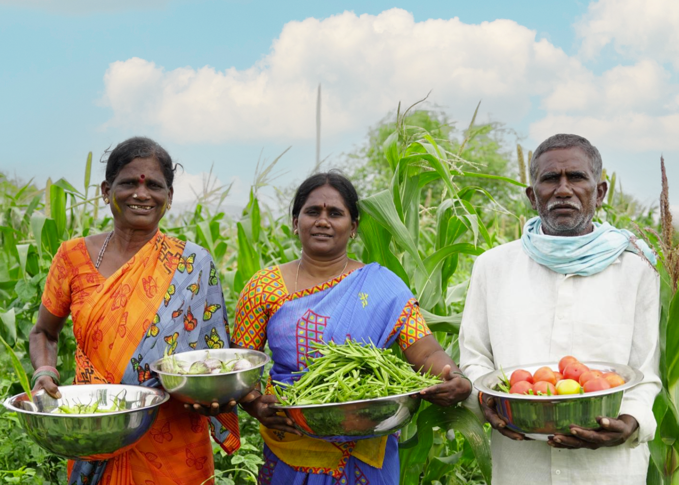 farm workers in andhra pradesh, India